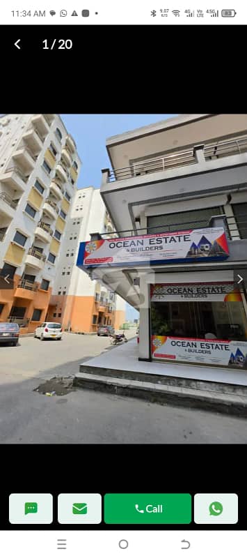 E type 7th floor flat available for sale in i-16 Islamabad