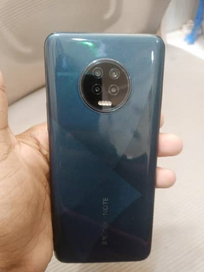 Infinix note 7 6-128 with box official pta approved finger disabled