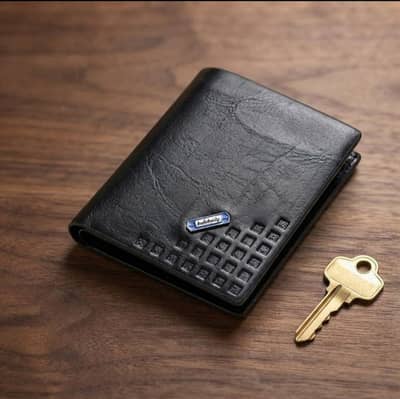 Premium Book Shape Wallet for Men black and brown