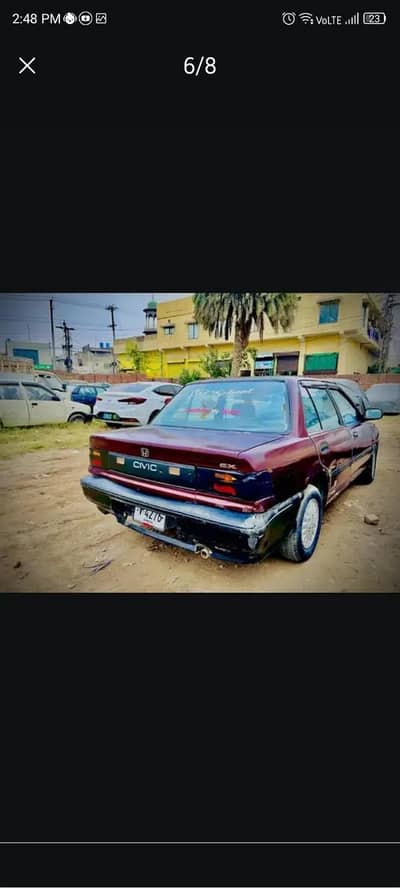 Honda Civic 1990 with city 2007 model engen