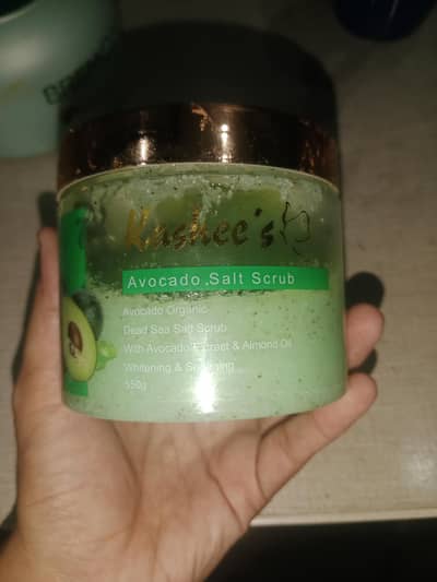 kashee salt scrub for face hand ND feet