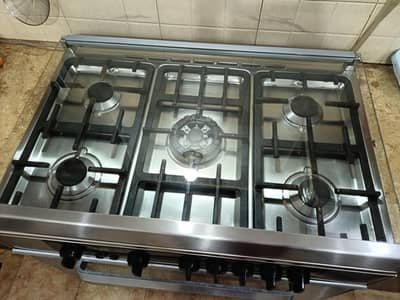 CARE Cooking Range CG-603 FS – 5 Burner Gas Range with Oven & Grill