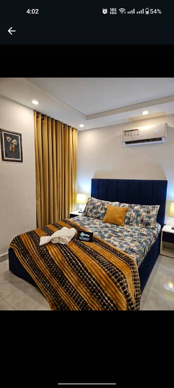 1 Bed Furnished Apartment Bahria Town Per Day Rent