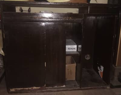 Large Wooden Office Table with Storage | Computer/Study Table