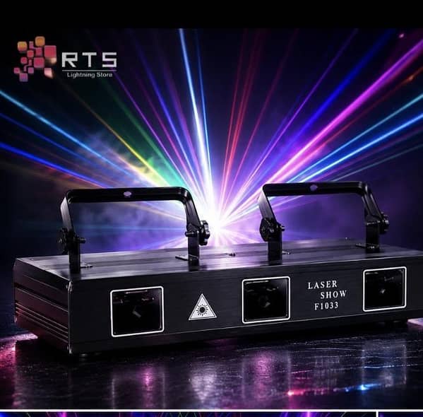3 head leser show system by RTS