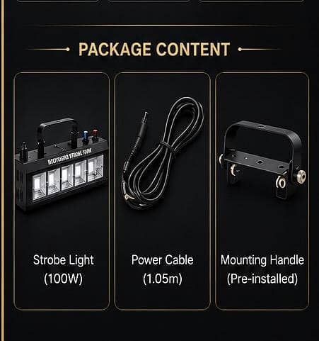 100W LED STROBE LIGHT BY (RTS)