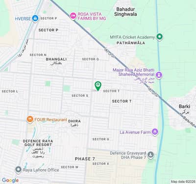 DHA Phase 7 Block T 1 Kanal Residential Plot For Sale