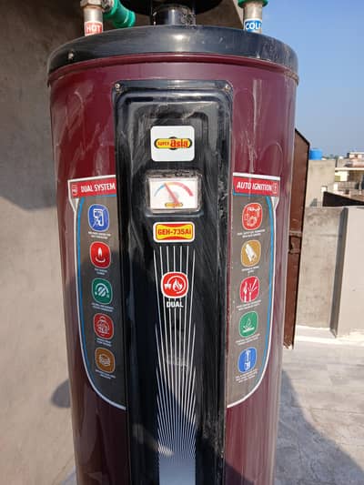 Super Asia gyser dual Gas & Electricity