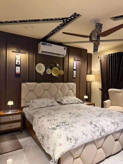 Luxury 1 Bedroom Furnished Apartment for Rent Per Day in Bahria Town Lahore | VIP Short Stay | Night Stay Flat | Per Day