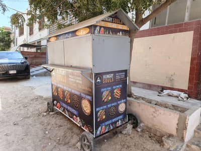 Food Stall Heavy Duty, Biryani Counter, Commercial Food Cart