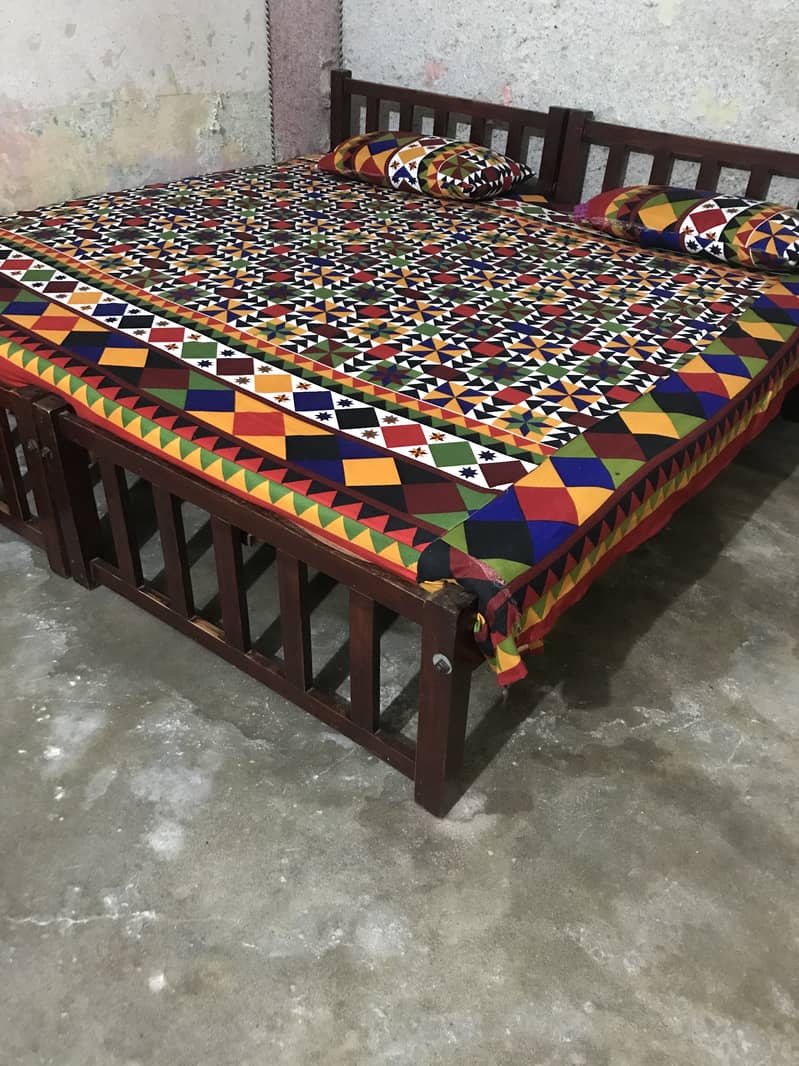 Double bed+matress 1
