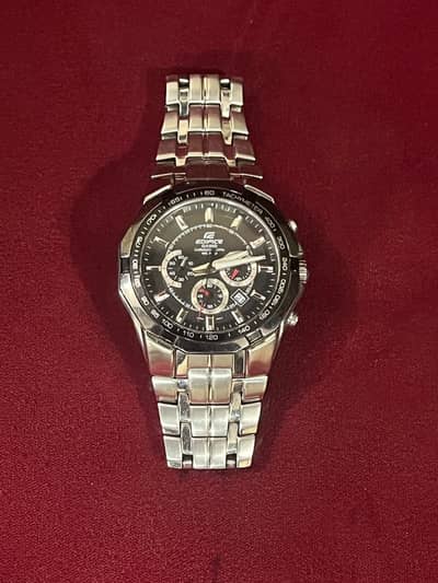 EDIFICES CASIO CHRONOGRAPH WR100M
