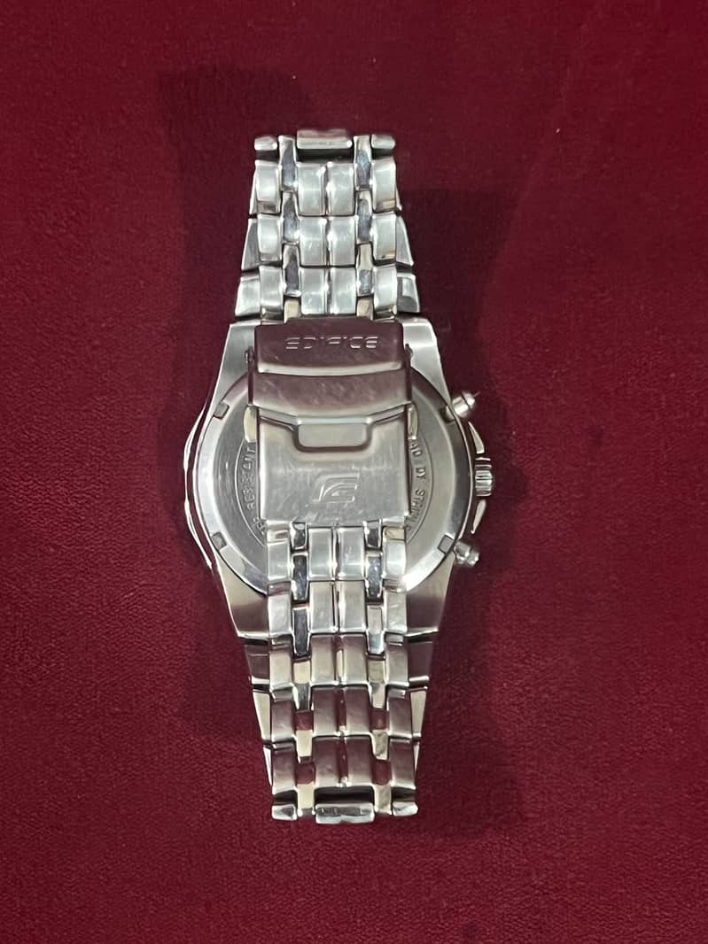 EDIFICES CASIO CHRONOGRAPH WR100M 1