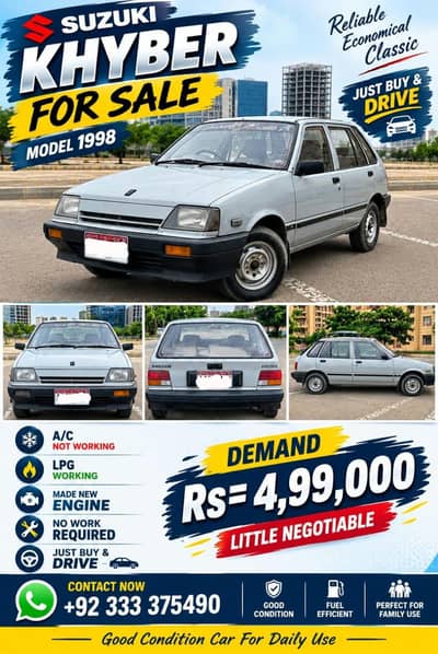 Suzuki Khyber 1998 For Sale