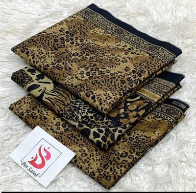 Binsaeed latest lawn volume original branded unstitch 3 piece