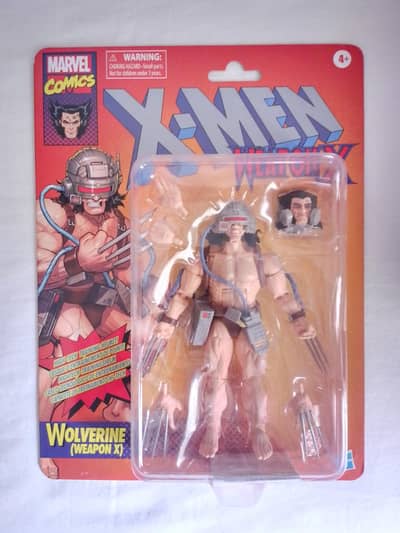Hasbro Marvel Legends Retro Weapon X Wolverine Target Exclusive