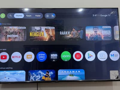 Haier android 55inch Smart LED