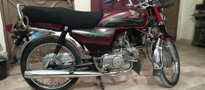 Honda CD 70 Red For Sale