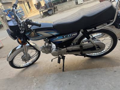 Honda cd 70 2027 model  applied for