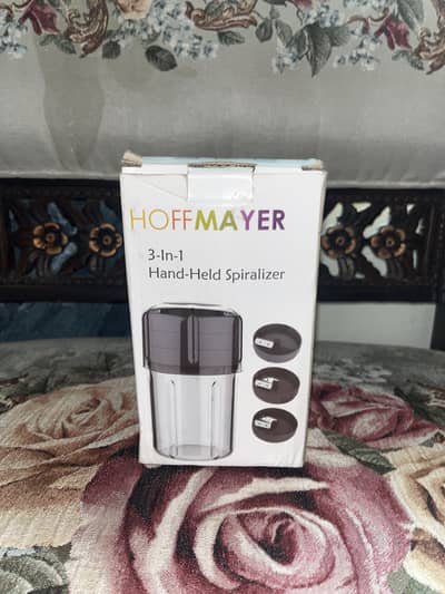 Hoffmayer 3-in-1 Hand-Held Spiralizer