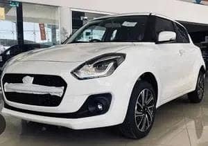 Suzuki Swift glx white 2026 zero meter