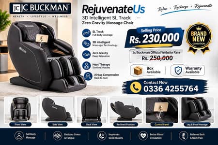 JC Buckman Massage Chair/massage chair/electric massager chair