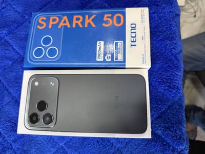 Tecno Spark 50 Pro 6/128gb 15 Days Used Only With Box charger