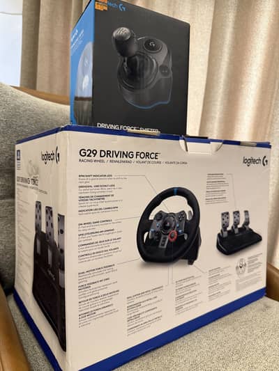 Logitech G29 Racing Wheel + Pedals + Driving Force Shifter |