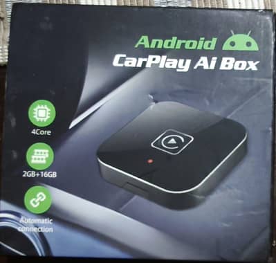 Android carplay AI box 2GB+16GB. Android 12