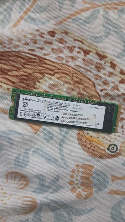 256GB nvme m. 2 ssd