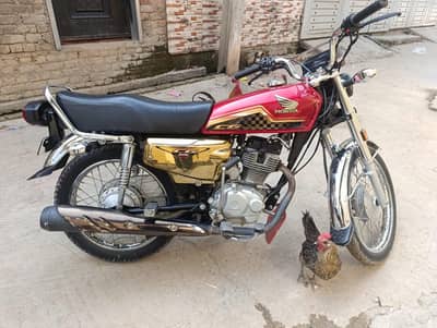 Honda CG 125 Gold Edition self start