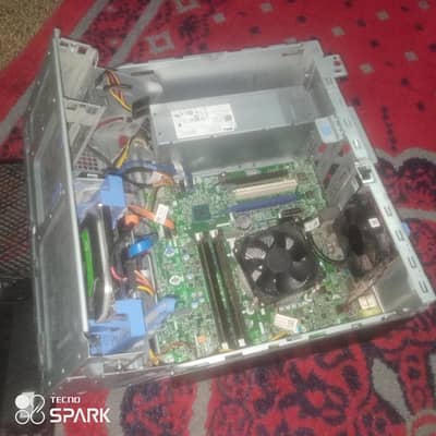 Dell PC with monitor.