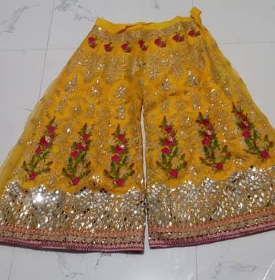 Mehndi / Mayun Special Heavy Dress