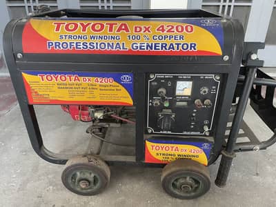 TOYOTA DX 4200 GENERATOR FOR SALE