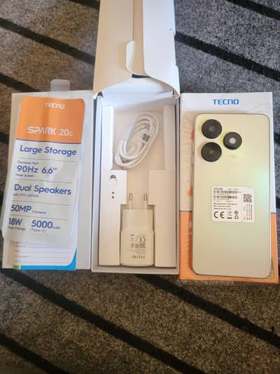 Tecno Spark 20C full lush condition