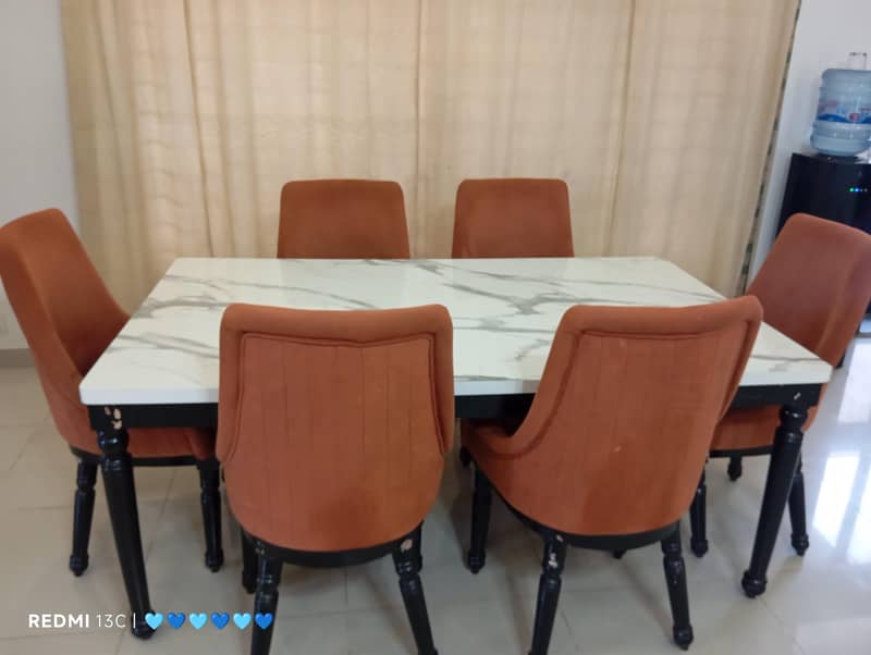dining table and chairs 2