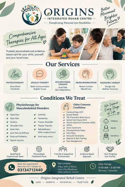 Physiotherapy and ABA therapy plus daycare