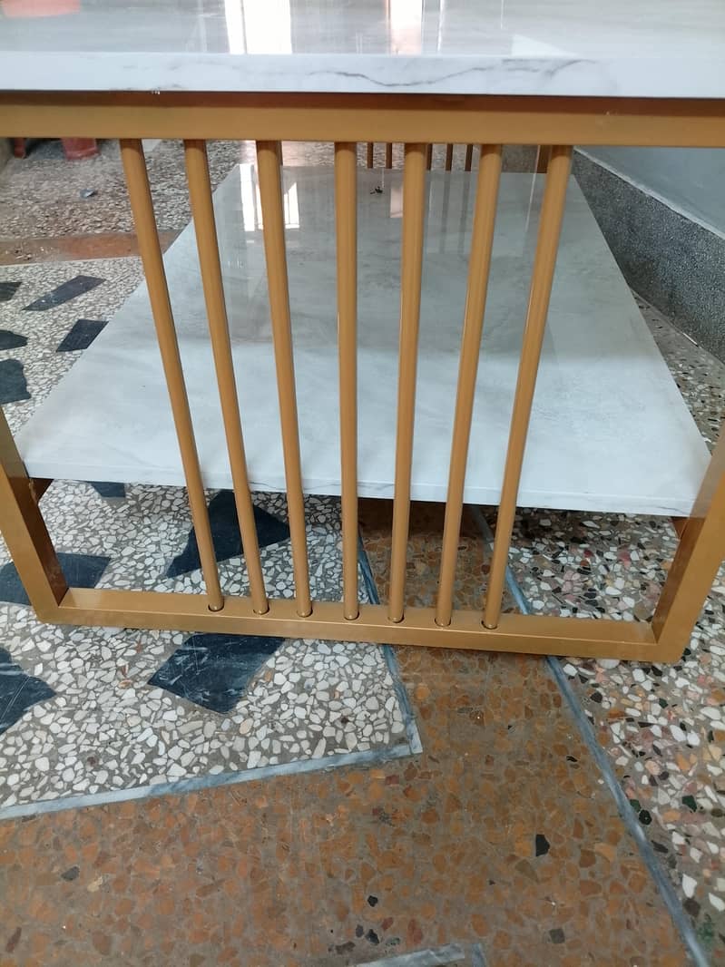 Solid heavy iron made Table 1