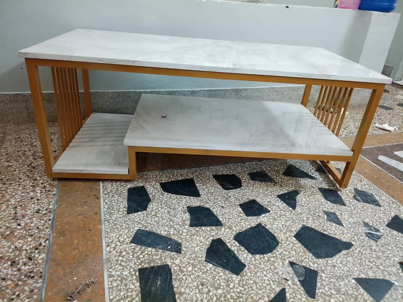 Solid heavy iron made Table 2