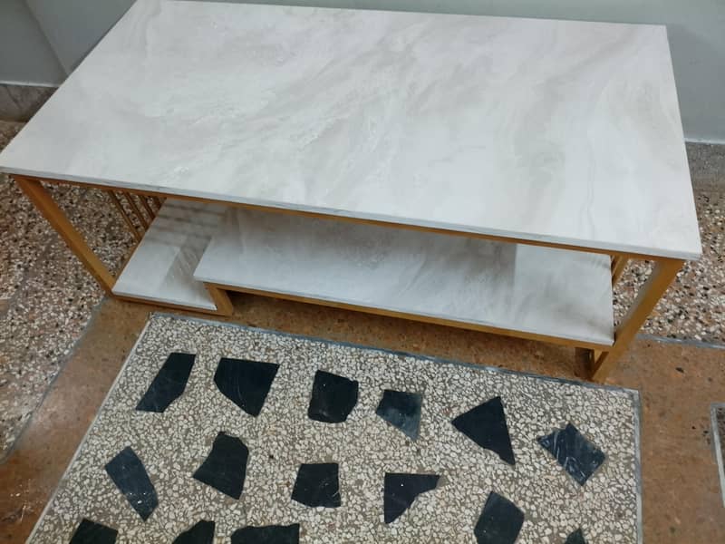 Solid heavy iron made Table 3