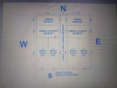 3 Marla beautifull plot for sale .