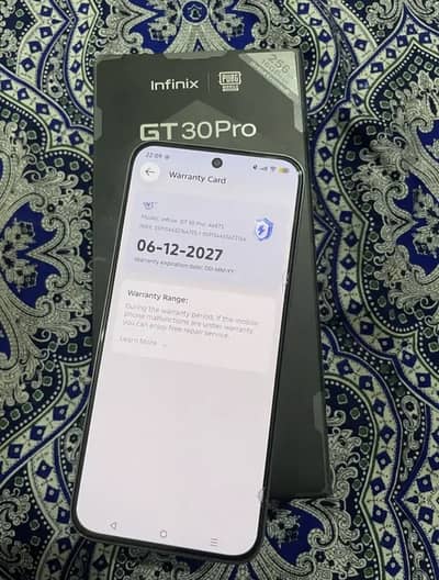 Infinix gt 30 pro.  non pta