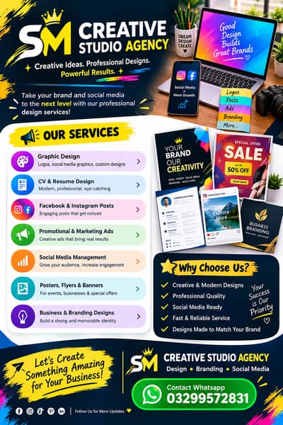 Professional Graphic Design | Posters, Ads, Social Media Posts