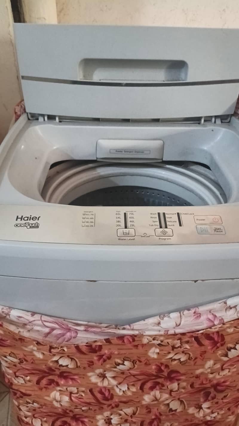 Haier Automatic Washing Machine 1