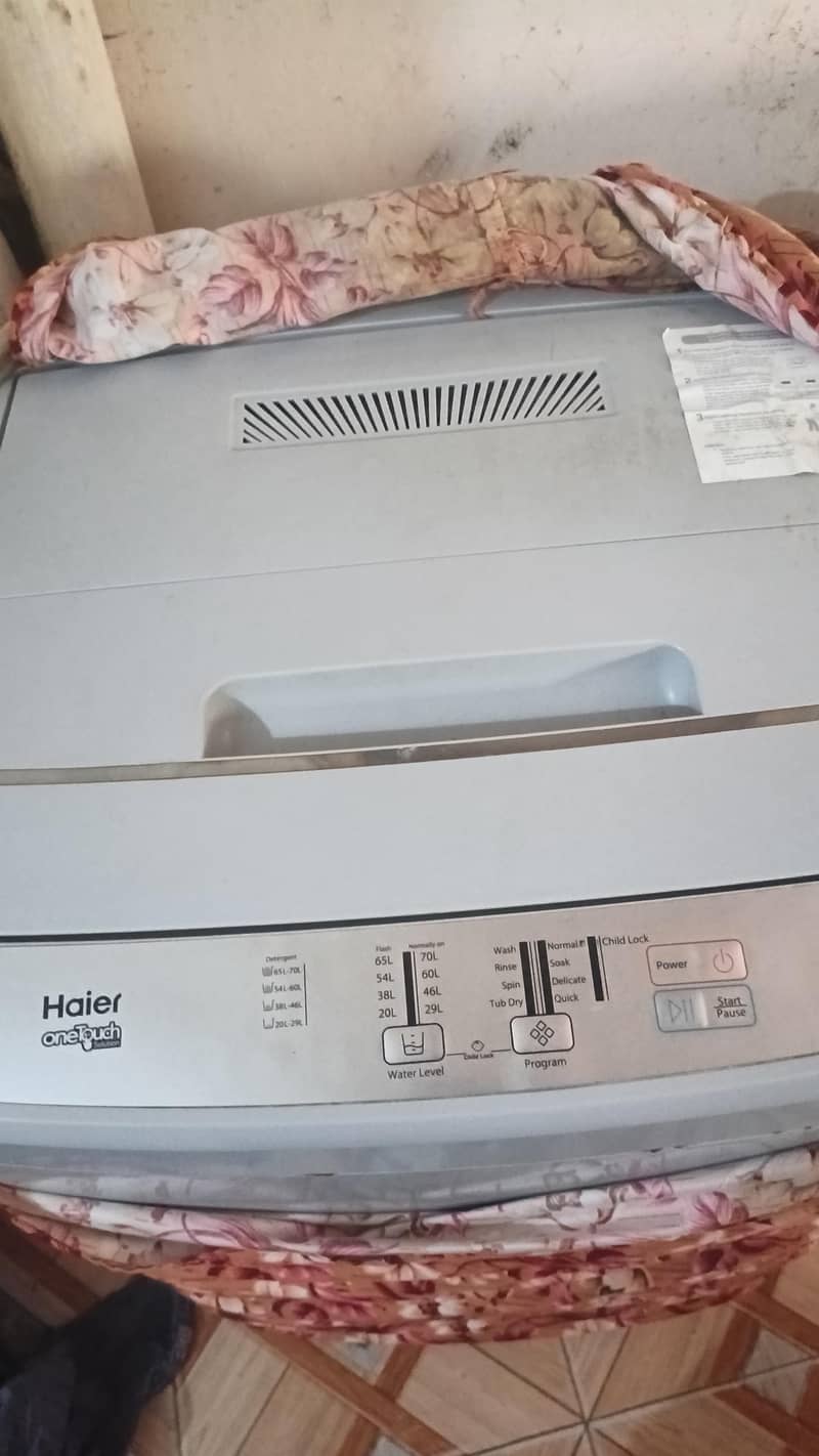 Haier Automatic Washing Machine 2