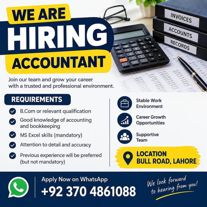 Accountant plus Admin 0