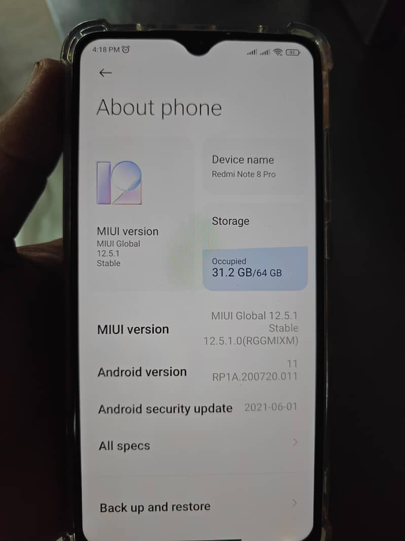 Redmi note 8 pro 0