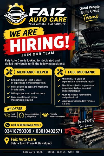 highring full mechanic and helper