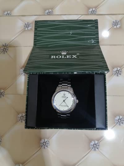 rolex watch with box available