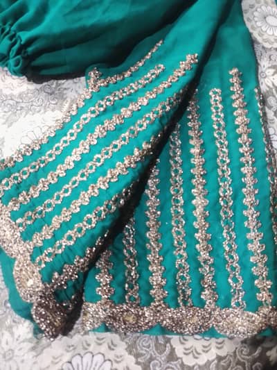 embroidered party wear dress
